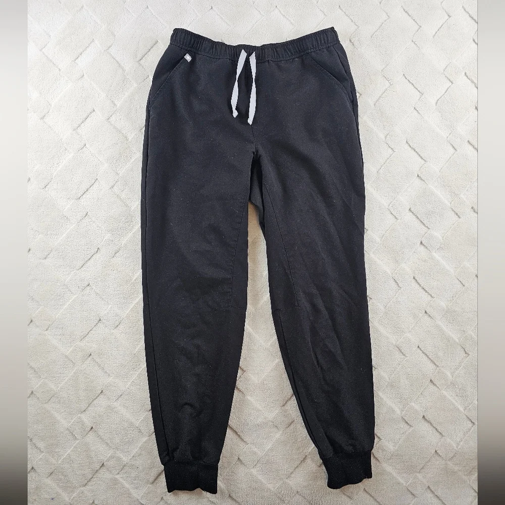 Figs Tansen Jogger Scrub Pants Mens Large Black Medial Nurse Wear